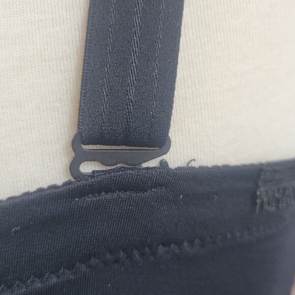 Prima Donna Satin Strapless Convertible Bra Black Size 38D - Picture 4 of 8